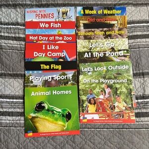 13 BENCHMARK EDUCATION LEVEL A/1 EARLY READERS BOOKS